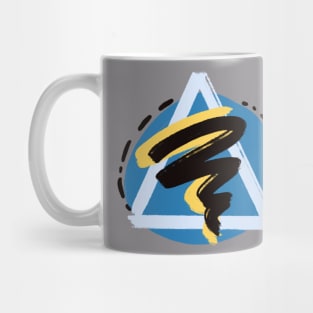 Artistic triangle Mug